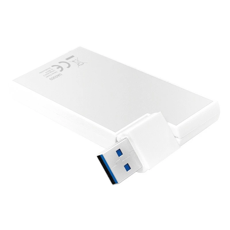 USB3.0 4 prievadų šakotuvas, sidabrinis