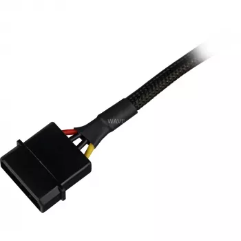 SATA maitinimo adapterio kabelis Sharkoon 15 cm — adapteris SATA maitinimo jungtims