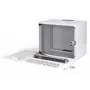 Prie sienos montuojamas tinklo stovas DIGITUS SOHO Pro 19 colių 9U, 540 x 400 mm, IP20, raktinis užraktas, 60 kg