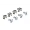 Tvirtinimo laikiklis DeLOCK 19 colių 450x40mm 2 vnt. Juodas Metalas