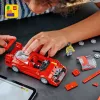 LEGO Speed Champions Ferrari F40 Supercar – pastatomas automobilio modelis 9 metų ir vyresniems berniukams ir mergaitėms su vairuotojo minifigūrėle, vaikų kambario dekoras