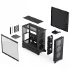 Kompiuterio korpusas Fractal Design Pop 2 Air Juoda TG Midi Tower — ATX, 3x 120 mm priekiniai ventiliatoriai, palaiko 2,5 colio ir 3,5 colio diskus