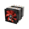 Aušintuvas Xilence XC044 procesoriaus aušintuvas 9,2 cm juoda raudona