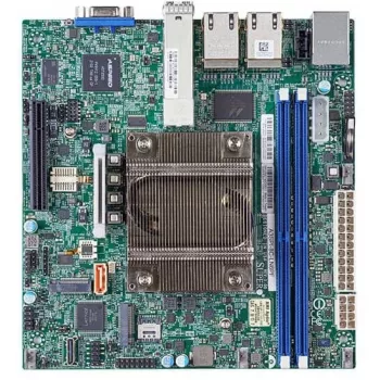 Supermicro pagrindinė plokštė A3SPI-8C-LN6PF mini-ITX Atom C5325 (8C/8T) 2,4 GHz OEM pakuotė