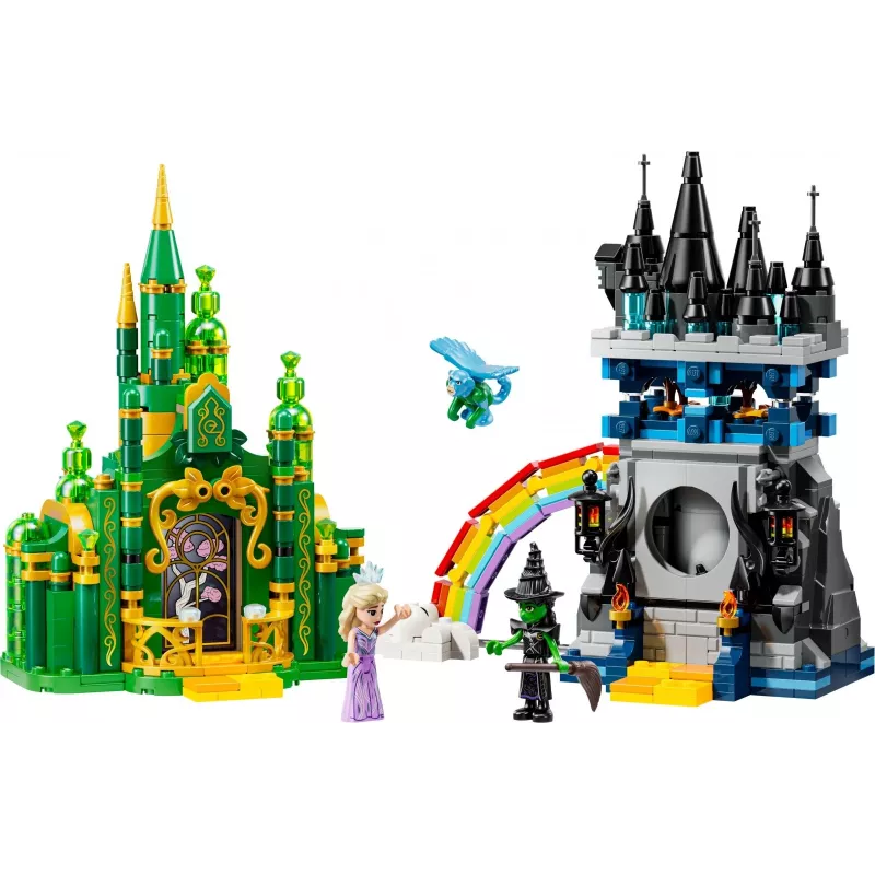 LEGO statymo rinkinys Wicked 75689 — Smaragdinis miestas ir Kiamo Ko pilies pjesė