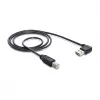USB laidas DeLOCK 3m USB 2.0 A - B vyriškas/vyriškas juodas