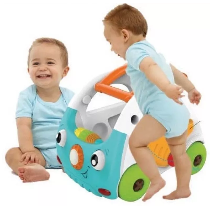 Pchacz Sensoryczny samochodzik 3w1