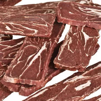 PETITTO ėrienos ir menkių juostelės - šunų skanėstas - 500g