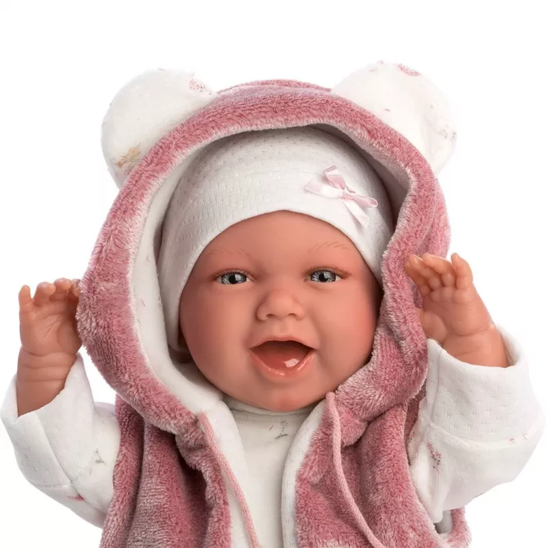 Kūdikių lėlė Llorens 74070, lyties požiūriu neutrali, 420 mm ūgio, 1,8 kg, įvairiaspalvė