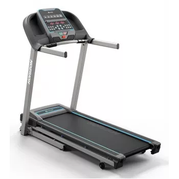 Bėgimo takelis JOHNSON Fitness & Wellness TR50 — bėgimo zona 406×1270 mm, maks. greitis 16 km/h, maks. naudotojo svoris 113 kg