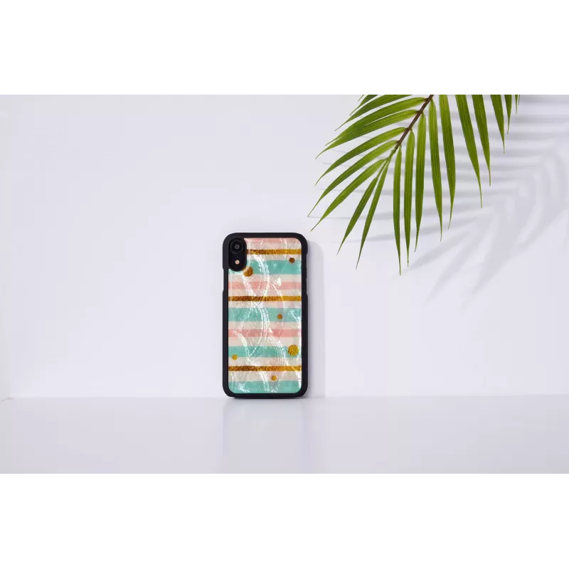 iKins telefono dėklas, skirtas iPhone XR — mėtų juodos spalvos apsauginis gaubtas