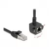 Tinklo kabelis DeLOCK 81098 RJ-45 Cat6 2 m Juodas
