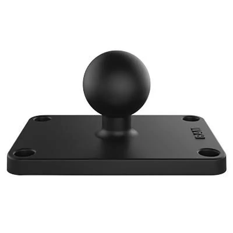 RAM Mounts rutulinis pagrindas 1,5 colio x 2,5 colio 4 skylių raštas juodas 95 g