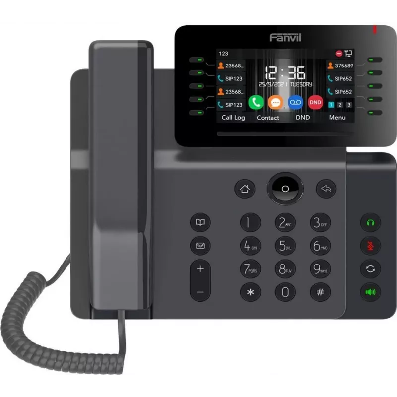 IP telefonas Fanvil V65 juodas