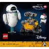 LEGO konstruktorius Disney Pixar WALL·E ir EVE 43279 — 811 dalių, 130 mm aukštis, skirtas 18+