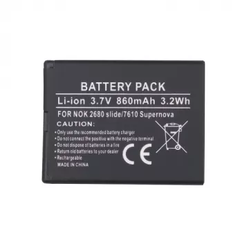 Baterija Extra Digital BL-4S, skirta Nokia 2680 3600 7020, 3,7 V, 1000 mAh