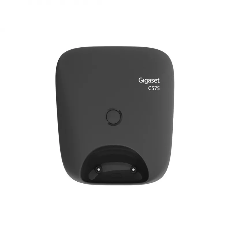 Gigaset C575 Analoginis/DECT telefonas su skambučio numerio atpažinimu Juodas