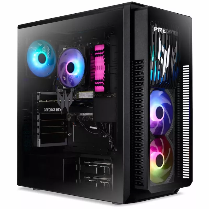 Stalinis kompiuteris Acer Predator PO5-660 — Intel Core Ultra 7 265F, 64 GB DDR5, 4 TB SSD, NVIDIA GeForce RTX 5080, Windows 11 Home
