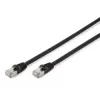 Patch Cord Digitus CAT 6A S/FTP DK-1644-A-0025/Y 0,25 m Geltonas