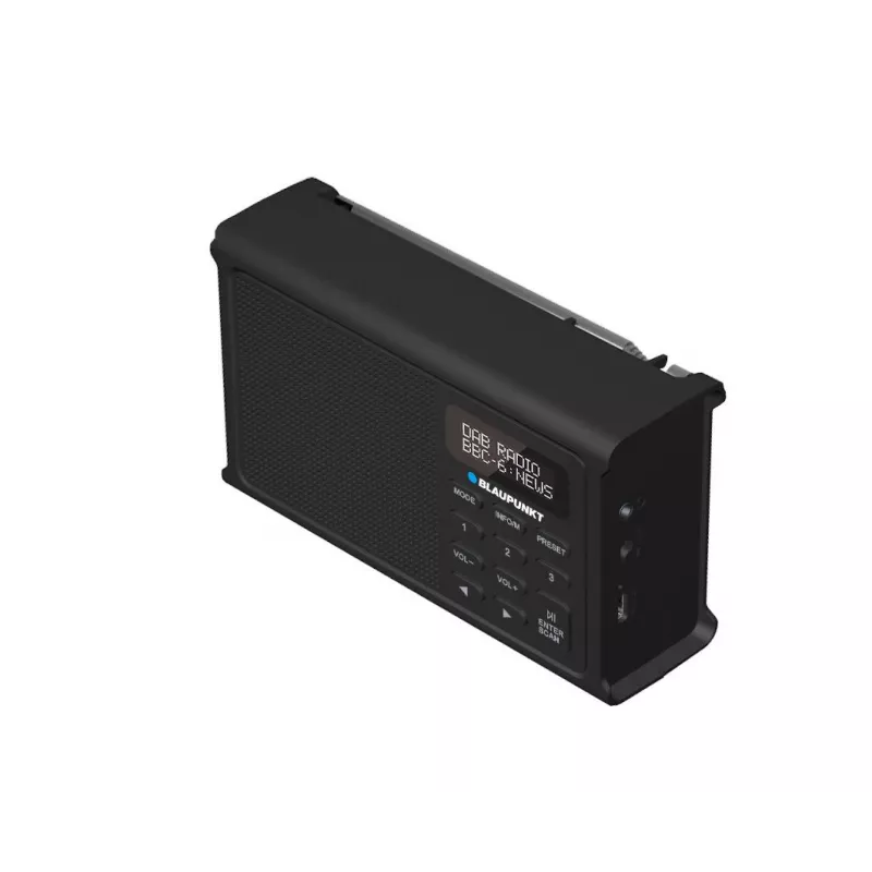 Blaupunkt DR3BK Nešiojamasis radijas juodas