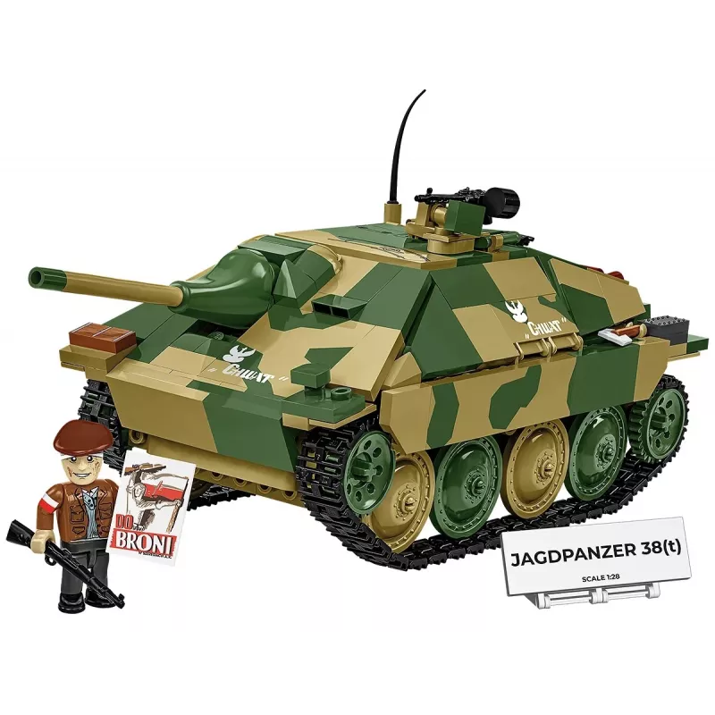 Cobi Blocks Jagdpanzer 38t Brave konstrukcinis rinkinys, 731 detalė
