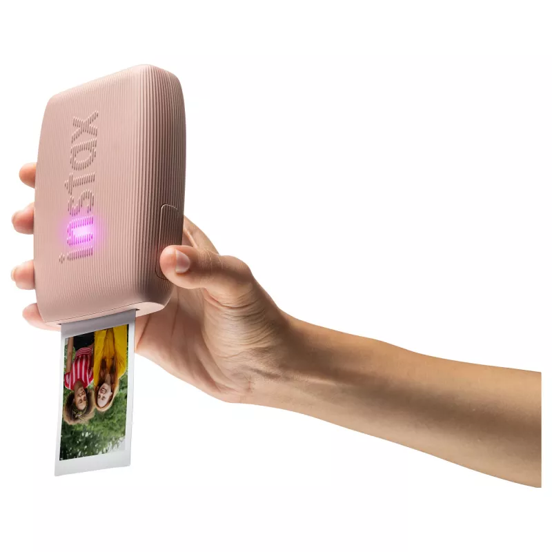 Nuotraukų spausdintuvas Fujifilm Instax Mini Link 3 Pink Bluetooth nešiojamasis momentinis spausdintuvas