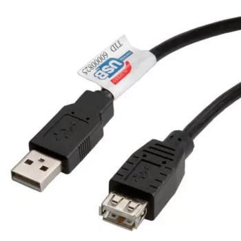 ROLINE USB ilgintuvas - USB A tipo, 4 kontaktų (V) - USB A tipo, 4 kontaktų (M)