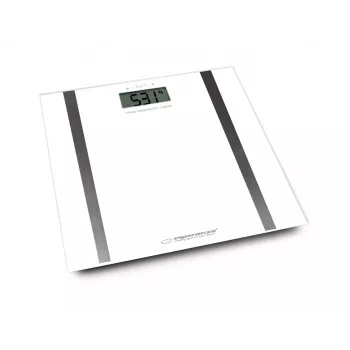 Asmeninės vonios svarstyklės Esperanza Samba EBS018W – elektroninės, 180 kg, baltos