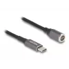 Maitinimo laidas DeLOCK 80781 0,15 m USB C 8 kontaktų 20 V