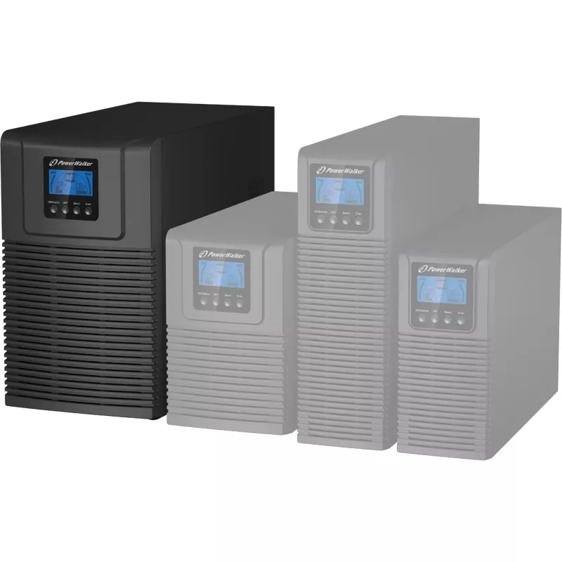 PowerWalker VFI 3000 TGB Dvigubo keitimo (Online) 3 kVA 2700 W 5 AC lizdai