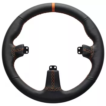 Asetek SimSports GT vairas - apvalus, odinis