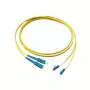 LWL dvipusis kabelio pataisymas vienmodis LC / SC, 9/125, ilgis: 10m, Good Connections® (LW-910LS)