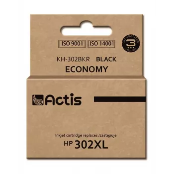 Actis KH-302BKR rašalas (pakaitalas HP 302XL F6U68AE; Premium; 15 ml; juodas)