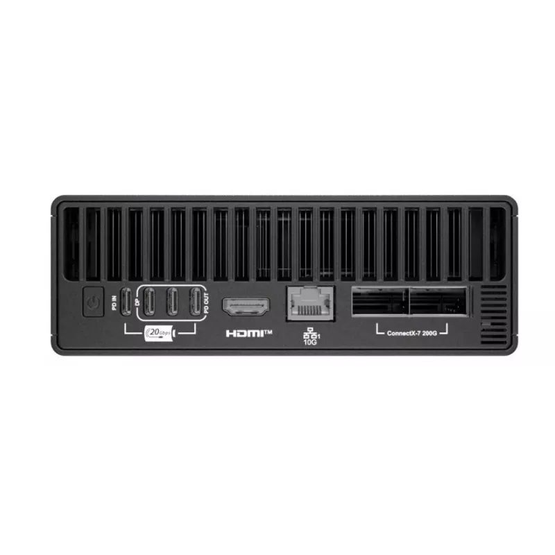MSI EdgeXpert AI superkompiuterio darbalaukis, NVIDIA DGX Spark GB10 Grace Juodawell architektūra, 128 GB LPDDR5 suvienyta atmintis, 4 TB SSD, ARM procesorius, Wi-Fi 7, BT 5.3, NVIDIA DGX OS - EDGEXPERT NVIDIA DGX GB10 128GB 4TB