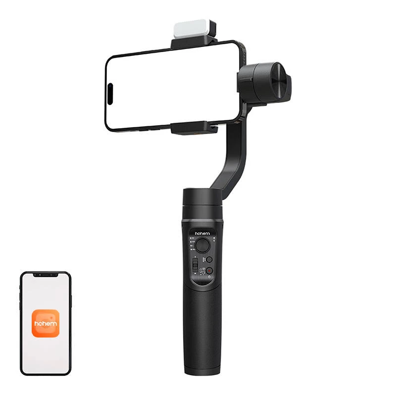 3 ašių išmaniojo telefono gimbalas Hohem iSteady Mobile+ Kit iSM5K — 3 ašių stabilizavimas, suderinamumas su išmaniaisiais telefonais