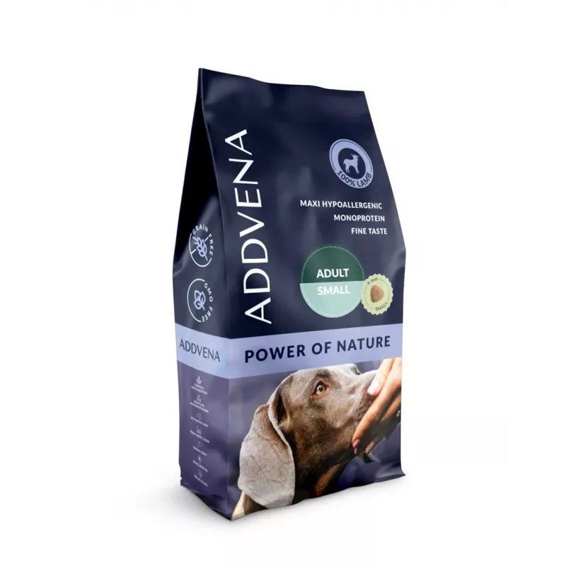 ADDVENA Power of Nature Adult Small Lamb - sausas šunų maistas - 10kg