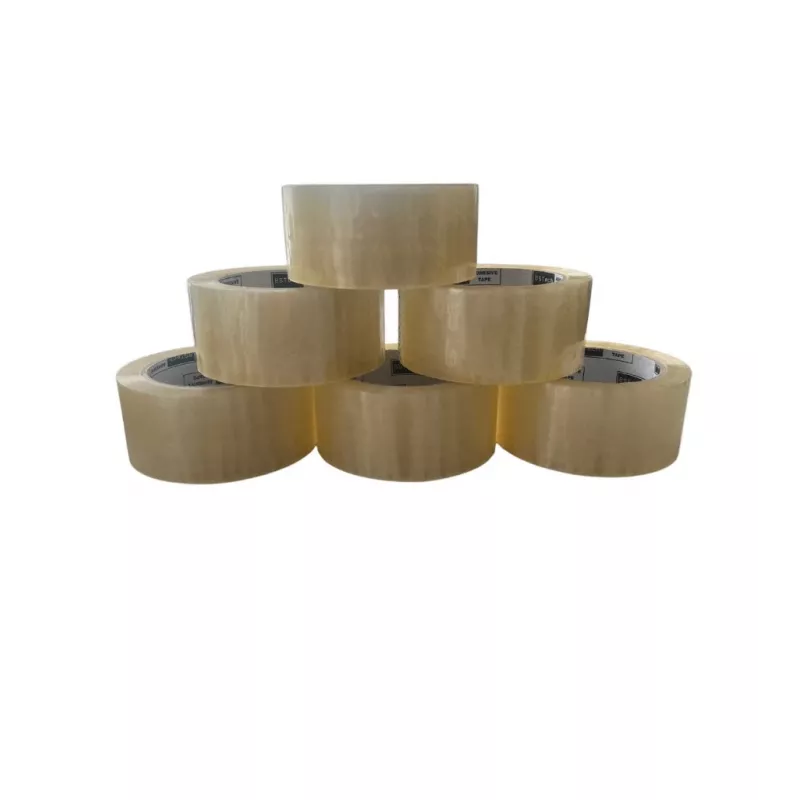 Pakavimo lipni juosta BESTPAK Silent Release Acrylic Transparent 48 mm x 60 m