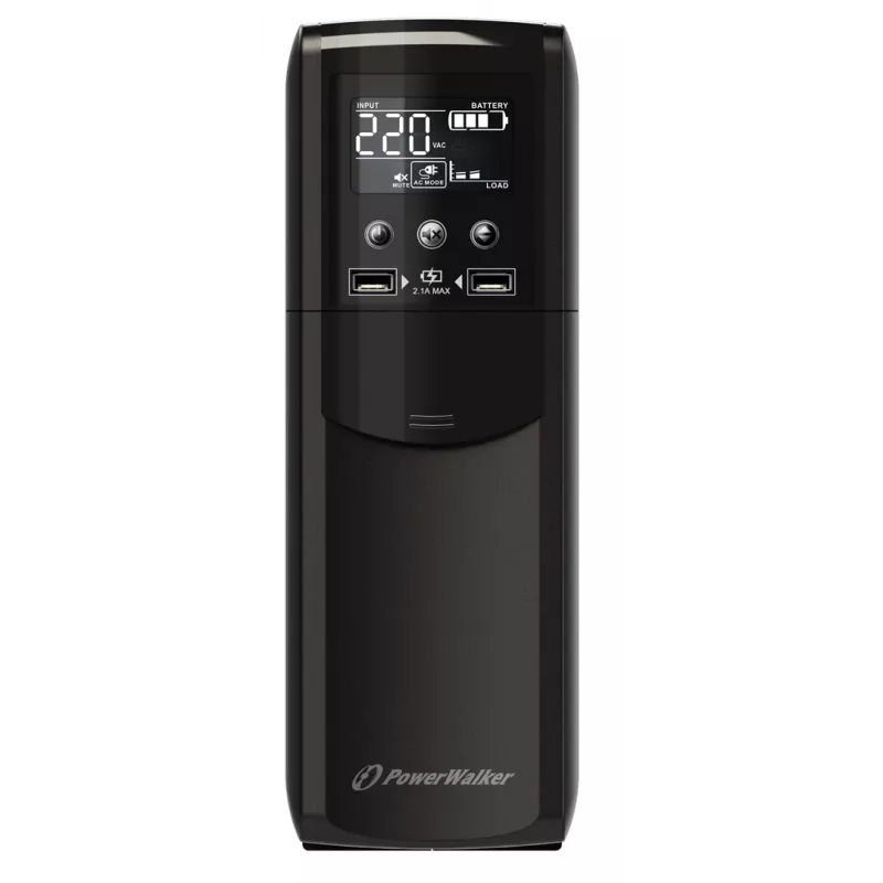 PowerWalker VI 1500 CSW FR Line-Interactive 1,5 kVA 900 W 4 AC lizdai