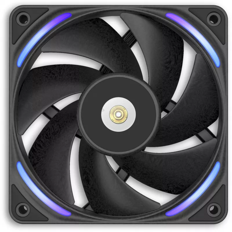 NZXT F120X 120mm korpuso ventiliatorius - juodas