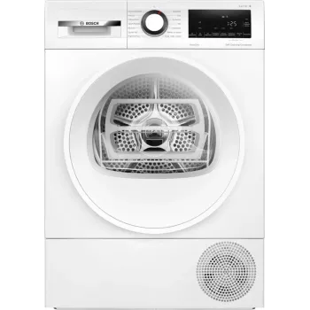 Kondensacinė skalbinių džiovyklė Bosch WQG145APPL 9 kg šilumos siurblys, 14 programų, LED ekranas, balta
