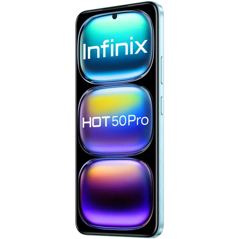 Išmanusis telefonas Infinix HOT 50 PRO 6.78 col. 256 GB šviesiai mėlynas