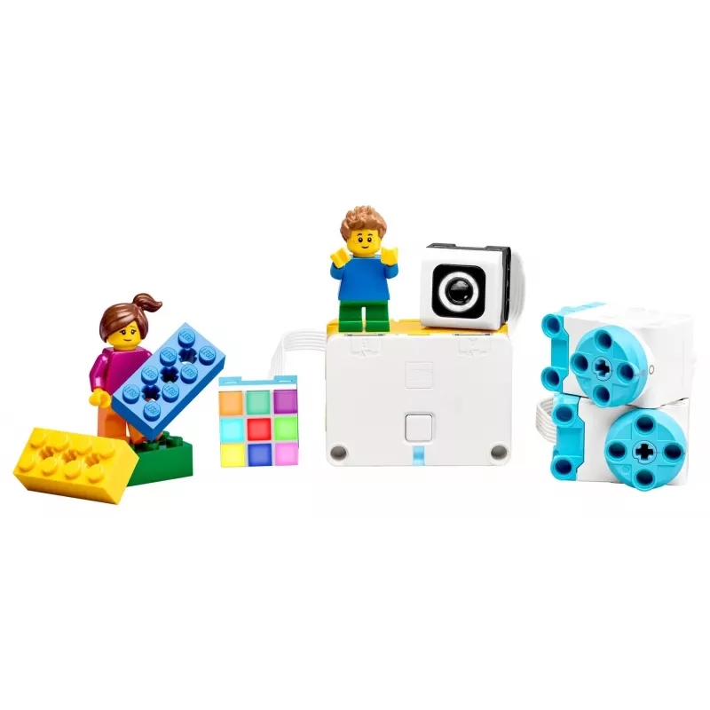 Edukacinis robotikos ir programavimo rinkinys LEGO Education Spike Essential Set A+ 45345 — 449 elementai, amžius 6+