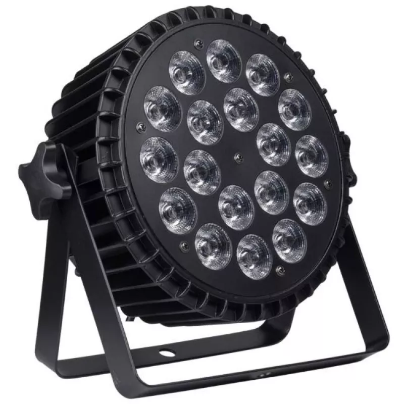 LIGHT4ME ALU QUAD PAR 18x6W RGBW - sceninis prožektorius