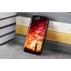 Apsauginis telefono dėklas iKins, skirtas Apple iPhone 8/7 — žvaigždėtos nakties juodos spalvos