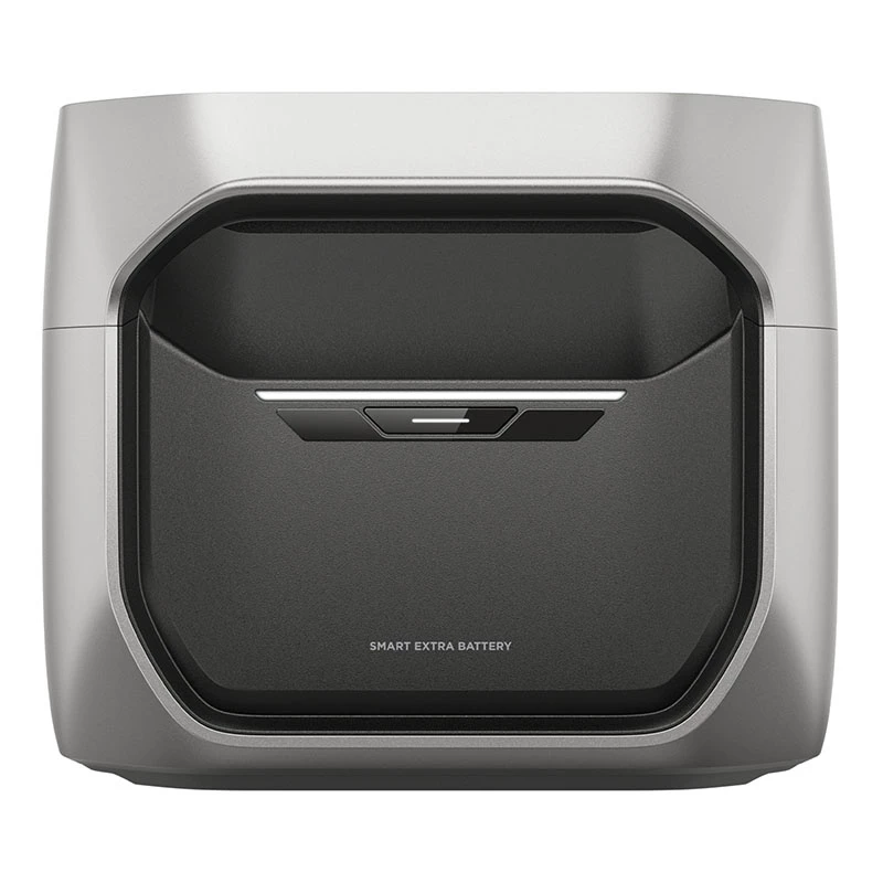 Baterija nešiojamai elektrinei EcoFlow DELTA 3 Max Plus — LiFePO4 2 048 Wh, juoda