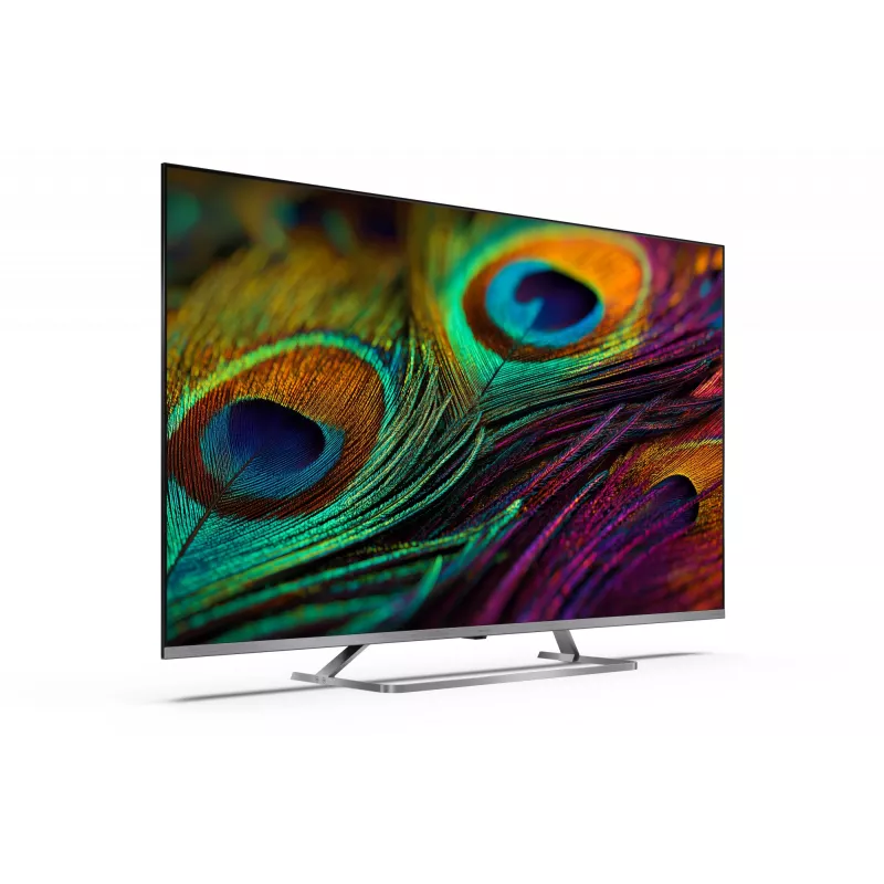 Sharp 4K QLED MiniLED TV | 50JP7265E | 50 inch | Smart TV | Google TV | UHD | Sidabrinė