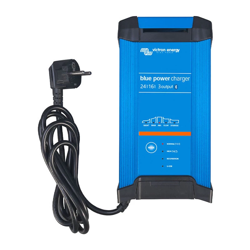Victron Energy Blue Smart IP22 24V 16A akumuliatorių įkroviklis su 3 išėjimais