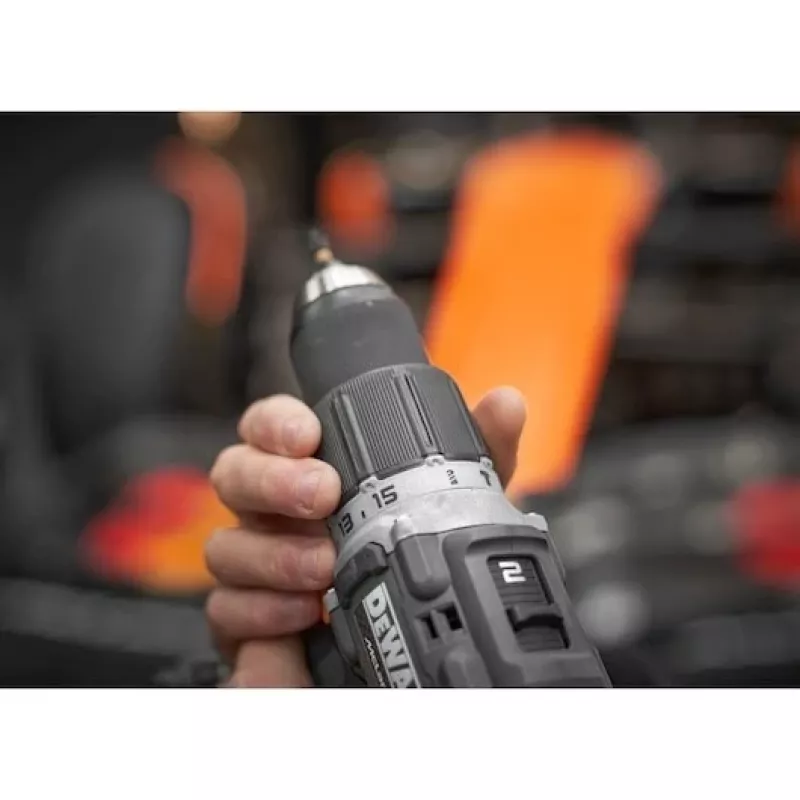 DeWalt MCLAREN DCD85MP2T gręžtuvas-suktuvas 18 V juodas, geltonas