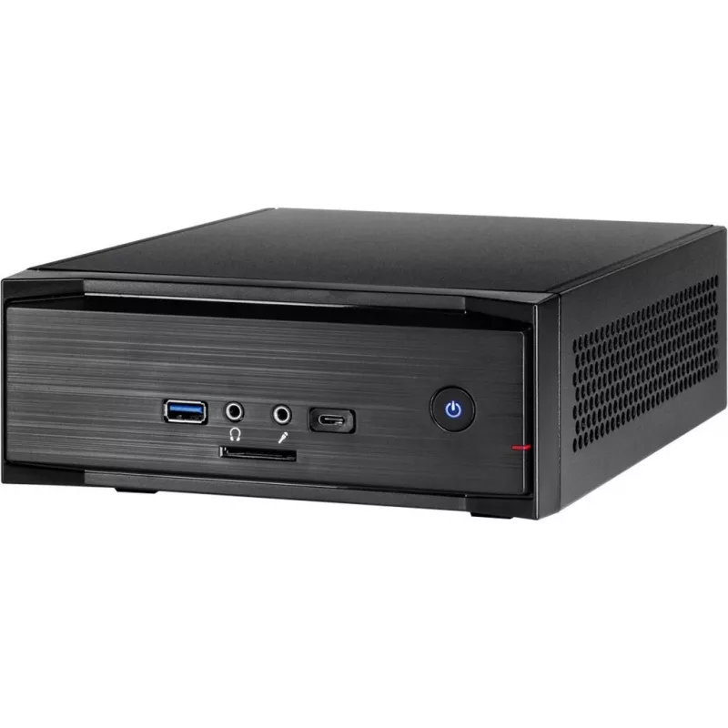 Inter-Tech MW-01 II korpusas Mini-ITX, USB 3.0 (Type A+C) juodas, kortelių skaitytuvas (88881244)