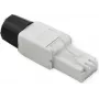 ROLINE lauke montuojamas RJ-45 kištukas Cat.6A (EA klasė), UTP, baltas (21.17.0324)